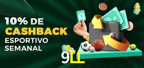 10% de bônus de cashback na 9LL