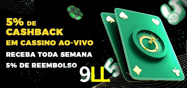 Promoções do cassino ao Vivo 9LL
